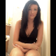 I briefly put my glasses on in this scene to show you my "college girl" look. I missed the poop action shot, but I show you my dirty toilet paper and finished product in the toilet bowl. Presented in 720P vertical HD format. About 4 minutes.
